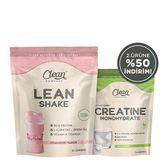 Clean Powders Lean Shake + Creatine Monohydrate 150 Gr Kombinasyonu