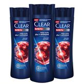 Clear Men Hızlı Stil 2'si1 Arada 3x350 ml Şampuan