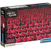 Clementoni 1000 Parça Squid Game Puzzle Impossible (Compact Box)