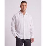 Cliento Oversize Modal Smart Casual Erkek Gömlek - Beyaz