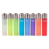 Clipper Micro Translucent Taşlı Çakmak 8'li Set