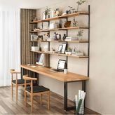 ÇLM57705 Modern Ahşap Çalışma Masası - Çok Renkli - Belirtilmemiş