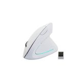 Cloody Pilli Dikey Ergonomik Kablosuz Mouse Fare Wireless 2000 Dpı 6 (BEYAZ)