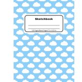 Clouds Sketchbook: Blank Notebook for Drawing