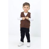 Cloudy Kids Bebek Düğmeli Triko Hırka&Yelek