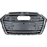 Cmk Audi A3 2016-2020 S3 Siyah Krom Panjur