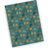 Co Notes Sert Kapak Kareli Spiralli Defter