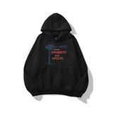 Co Trendiz Kadın More Spaghetti Sweatshirt Siyah