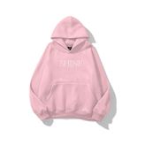 Co Trendiz Kadın Shine Taş Baskılı Sweatshirt Pembe