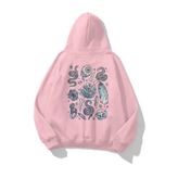 Co Trendiz Kadın Tattoo Sweatshirt Pembe