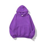 Co Trendiz Unisex Soft Mor Basic Sweatshirt Hoodie