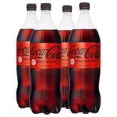 Coca-Cola Coca Cola Zero Sugar 4 x 1 L