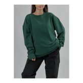 COCOPELLI Oversize Yeşil Kadın Sweatshirt COC3436