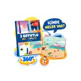 Çocuk Akademi 3 Boyutlu Stickerlı Mevsimler