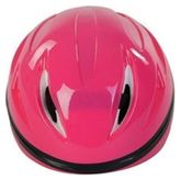 Çocuk Kask Dizlik Dirseklik Koruyucu Set 7 Parça - Pembe