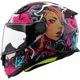 Çocuk Kask Ls2 Kıd Cyberg Mat Mor Orjinal M