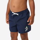 Çocuk Kısa Deniz Şortu - Lacivert - 100 Decathlon