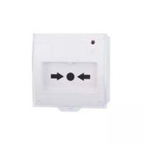 Code Ck-312-W Resetlenebilir Konvansiyonel Yangın İhbar Butonu - Beyaz