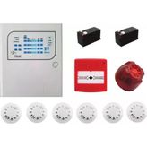 Code sec Konvansiyonel Sistem Yangın Alarm Seti 6 Lı