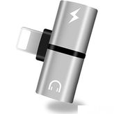 Codegen CDG-CNV43 Gümüş Apple iPhone Lightning 2 Port Çoklayıcı Dönüştürücü