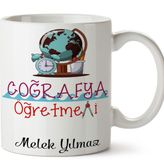 Coğrafya Öğretmeni Kupa Bardak