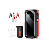 Çok Fonksiyonlu Araç Akü Takviye Cihazı Taşınabilir Powerbank Led Aydınlatma Dijital Göstergeli 6000Mah 22.2Wh 5V-2A Usb Çıkışlı Acil Durum Araç Takviye Cihazı | Jp-S153