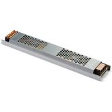Çok Kaliteli, Alüminyum Gövde 12V, 360W 33A Super Slım Trafo, 360W LED Driver 25 cm Trafo - Gri