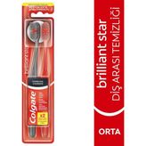 Colgate Carbon Charcoal 1+1 Diş Fırçası Orta