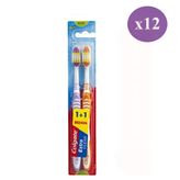 Colgate Clean 2'li 12 Adet Diş Fırçası