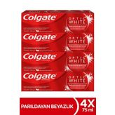 Colgate Optic White Parıldayan Beyazlık 4x75 ml Diş Macunu
