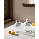 Colina 3'lü Bebek Kavanozu - Soft Gri - 300 ml