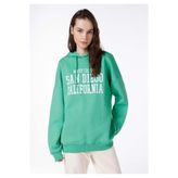 Colin's Oversize Kadın Yeşil Sweatshirt
