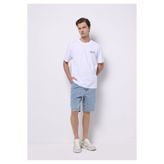 Colin's Regular Fit Orta Bel Düz Erkek İndigo Ecologic Jean Şort