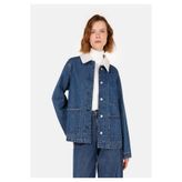 Colin's Regular Fit Pamuklu Kadın Mavi Ceket