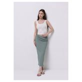 Colin's Slim Fit Düz Kadın Yeşil Etek