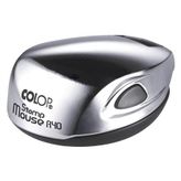 Colop 40 mm R40 Krom Kasa Mavi Keçe Stamp Mouse