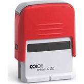 Colop Kaşe Compact C20 Kırmızı Gövde+Keçe 15314064