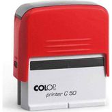 Colop Kaşe Compact C50 Kırmızı Gövde+Keçe 15314109