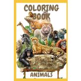 Coloring book animals: coloring book