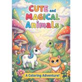 Coloring Book - Cute and Magical Animals