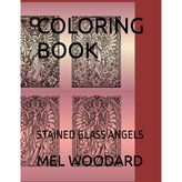 COLORING BOOK: STAINED GLASS ANGELS