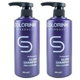Colorinn 2x500 ml Stardust Silver Mor Şampuan