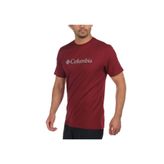 Columbia Cs0001-664 Csc Basic Logo Erkek Bordo T-Shirt