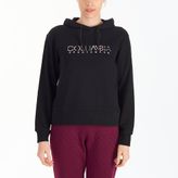 Columbia Csc basic w columbıa stencil kapüşonlu kadın sweatshirt Siyah