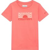 Columbia Csc Brandrise Çocuk Kısa Kollu T-Shirt - Kırmızı - 6