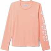 Columbia Tidal Çocuk Teknik Uzun Kollu T-Shirt - 2XS - Pembe
