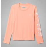 Columbia Tidal Çocuk Teknik Uzun Kollu T-Shirt - Kırmızı