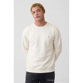COMBİNE MİCHAİL Ekru Oversize Pamuklu Erkek Sweatshirt