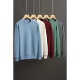 COMBİNE MİCHAİL Erkek Basic Oversize Premium 5 Li Kazak