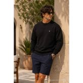 COMBİNE MİCHAİL Örme Uzun Kollu Siyah Erkek Sweatshirt
